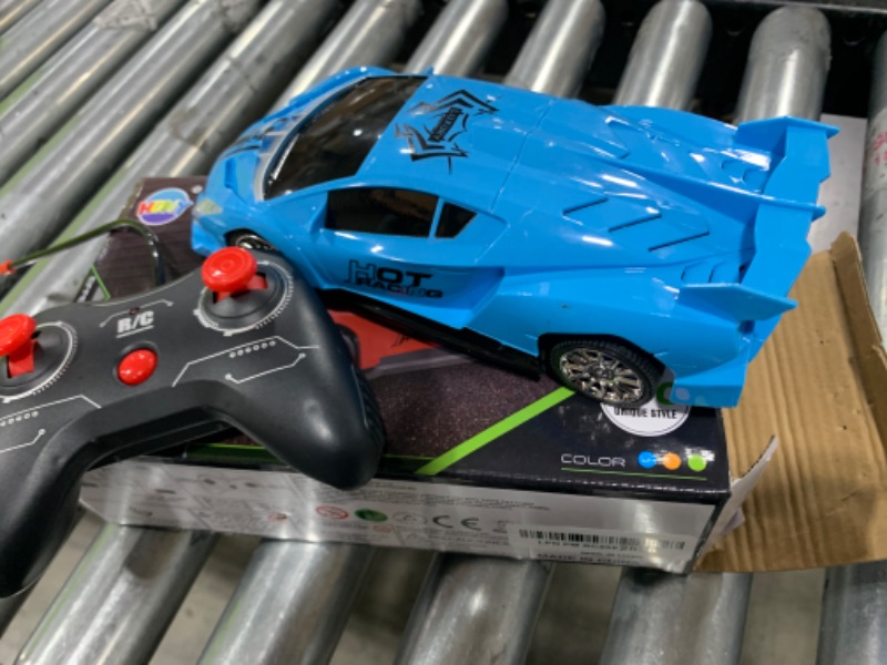 Photo 1 of Remote Control Car, 2.4Ghz 1/18 Scale Model Racing Car Toys, RC Car for Kids and Boys with Cool Led Lights, Hobby RC Cars Toys Birthday Gifts for Age 3 4 5 6 7 8-12 Year Old Boys Girls