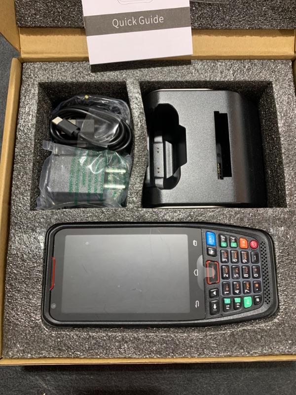 Photo 4 of ndroid Barcode Scanner, Android 10 Handheld Computer, 1D/2D/QR Barcode Scanner, 2/3/4G WiFi BT Communication, Android Handheld Data Terminal for Warehouse Retail Inventory