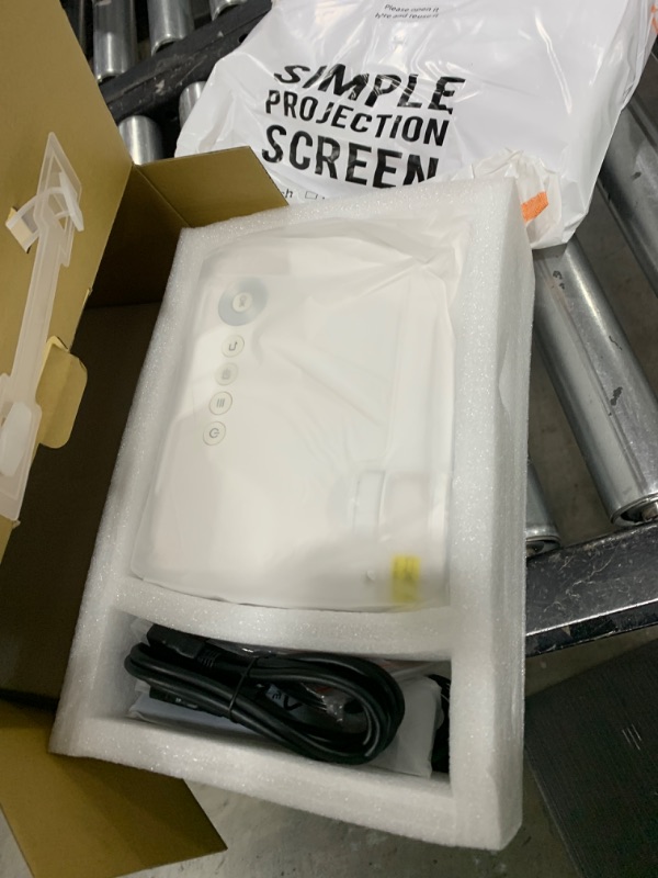 Photo 1 of Projector with WiFi and Bluetooth, 5G WiFi Native 1080P 14000L 4K Supported, AGREAGO Portable Outdoor Projector with Screen, Home Theater Projector Compatible with TV Stick/iOS/Android/Win/HDMI/USB