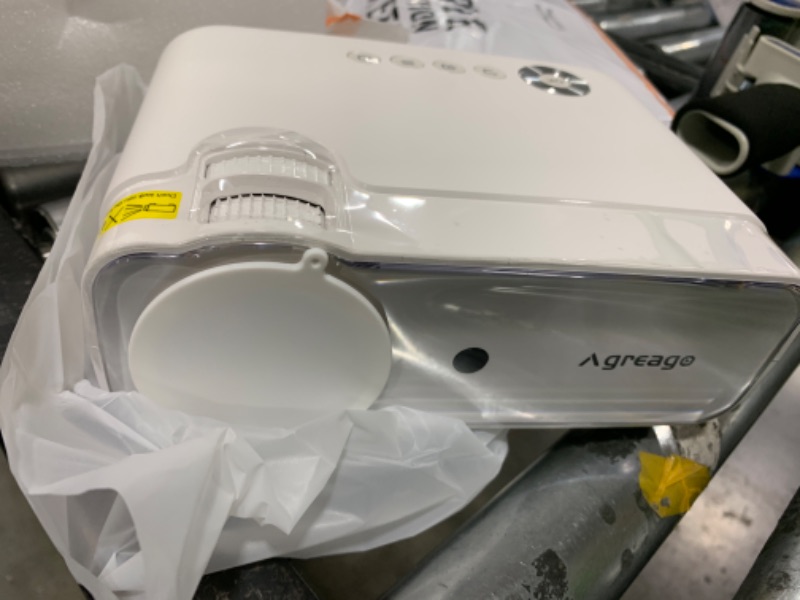 Photo 1 of Projector with WiFi and Bluetooth, 5G WiFi Native 1080P 14000L 4K Supported, AGREAGO Portable Outdoor Projector with Screen, Home Theater Projector Compatible with TV Stick/iOS/Android/Win/HDMI/USB