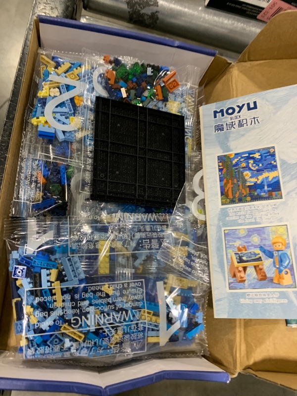 Photo 1 of dOvOb Micro Mini Blocks The Starry Night Set(1858PCS), Great Idea Decor for The Home or Office, 3D Puzzle Collection Toys as Gift for Adults or Kids