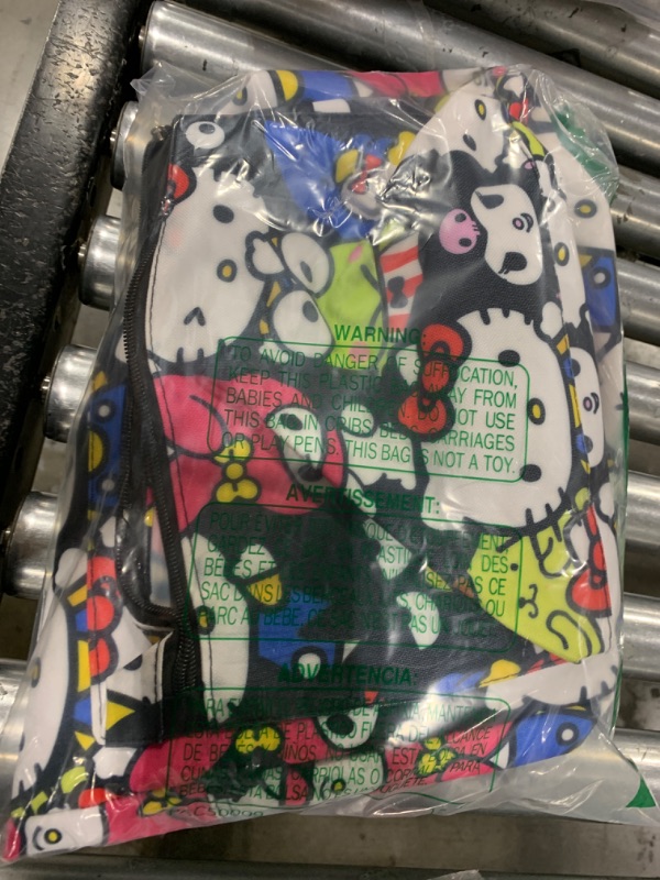 Photo 2 of Hello Kitty Backpack with Lunch Box for Girls - Bundle with 16” Hello Kitty School Backpack, Lunch Bag, Water Bottle, Stickers, More | Hello Kitty Backpack and Lunch Box Set