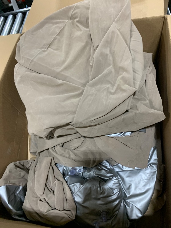 Photo 1 of Realspring Inflatable Bean Bag Chairs Blow up Chairs Camping Chairs Inflatable Lazy Sofa Folding Portable Inflatable Chair for Living Room Bedroom Reading Room(Coffee,6 Pcs)