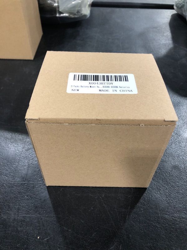 Photo 1 of 5 Packs Battery Mount Holder for Dewalt 20V 60V Battery Dock Holder Fit for DCB200 DCB203 DCB205 DCB206 Batteries