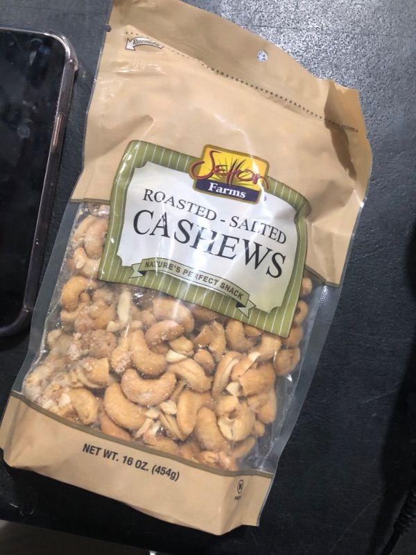 Photo 2 of Cashews Roasted Salted 1 Lb. Bag, Kosher