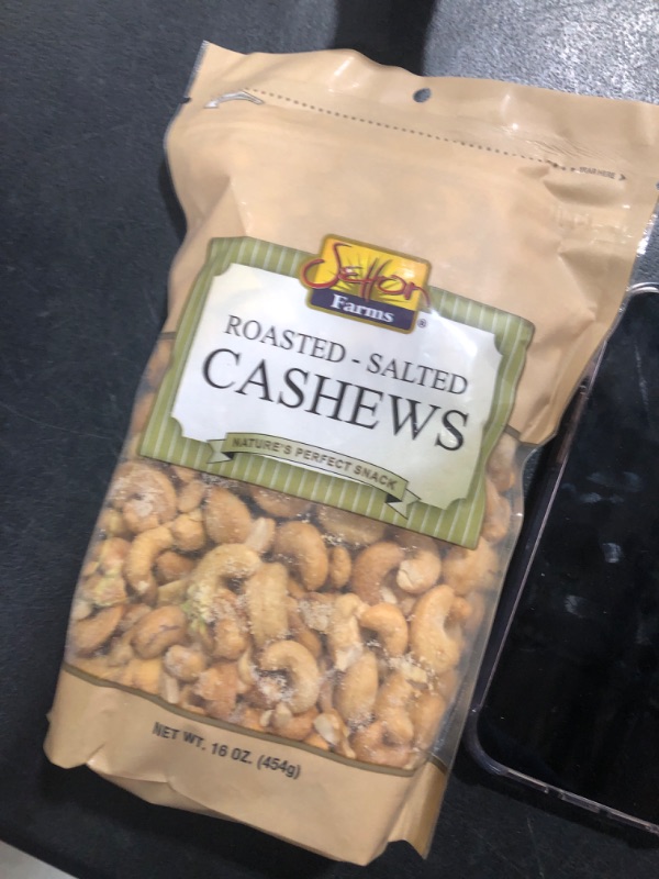 Photo 2 of Cashews Roasted Salted 1 Lb. Bag, Kosher