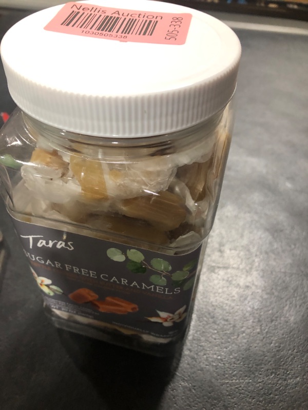 Photo 2 of Taras All Natural Gourmet Caramel: Small Batch, Creamy & Individually Wrapped , Sugar Free 20 Ounce Caramel 1.25 Pound (Pack of 1)