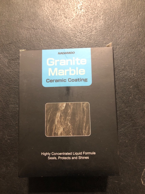 Photo 2 of NADAMOO Granite & Marble Ceramic Coating 100ml, Highly Concentrated Formula - Seal, Protect & Shine Home Kitchen Bath Surface, Repels Stain Grime for Glass Stainless Steel Appliances Sink Countertop