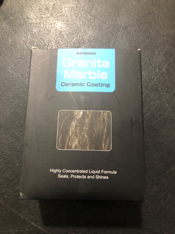 Photo 2 of NADAMOO Granite & Marble Ceramic Coating 100ml, Highly Concentrated Formula - Seal, Protect & Shine Home Kitchen Bath Surface, Repels Stain Grime for Glass Stainless Steel Appliances Sink Countertop