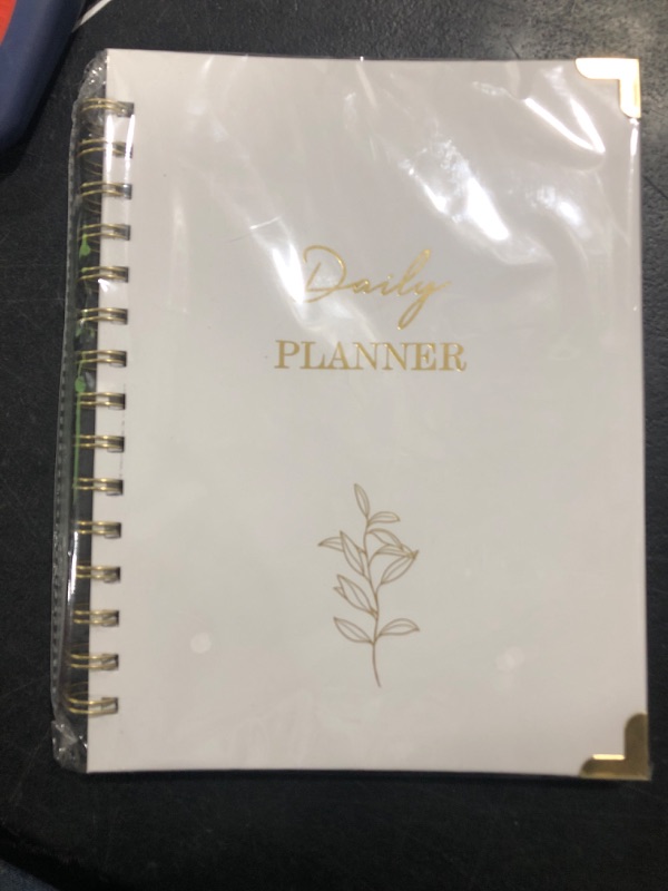 Photo 2 of Undated Daily Planner - A5 Daily Planner Undated with 120 Days (8.5"×6.8") - Undated Planner to Easily Organize Your Tasks - Start Your Daily Plan