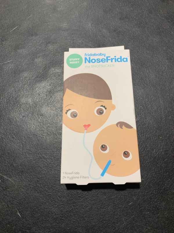 Photo 2 of Frida Baby NoseFrida SnotSucker Nasal Aspirator for Baby, Baby Nose Sucker with 24 Extra Hygiene Filters