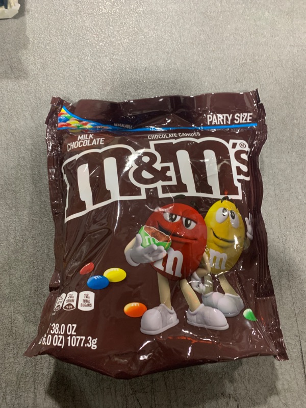 Photo 1 of MMs Party Size Milk Chocolate Candy - 38oz