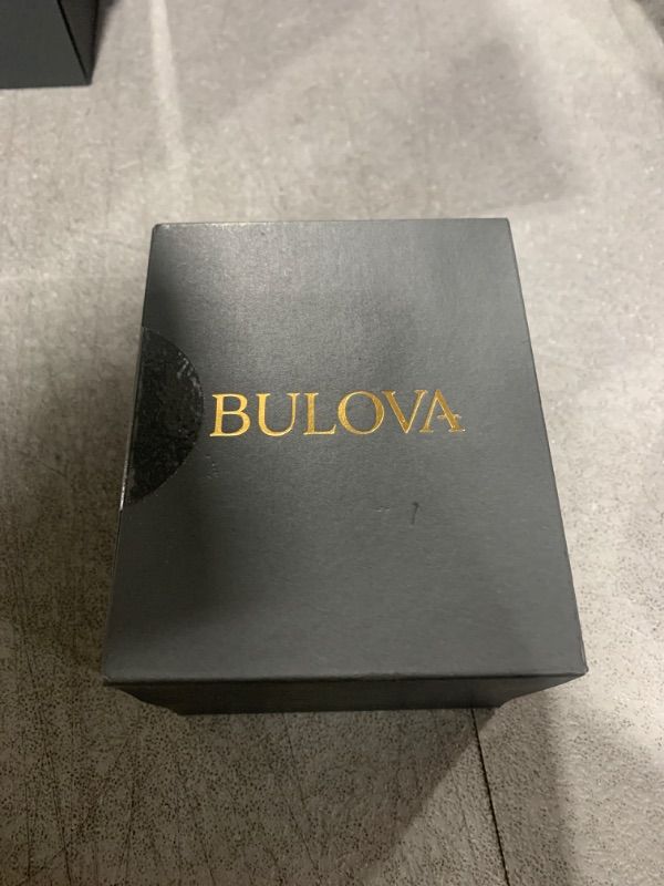 Photo 2 of Bulova Men's 98C121 Sport Analog Display Japanese Quartz Black Watch