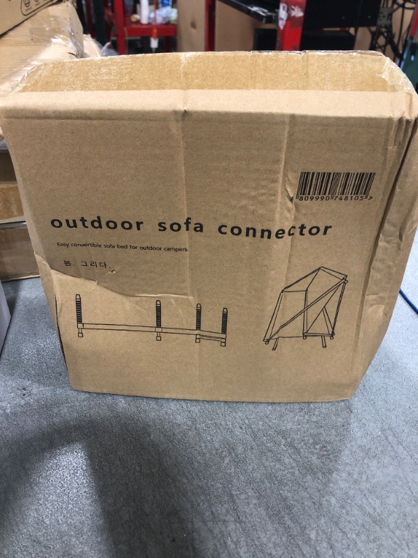 Photo 2 of ?. ???. Outdoor Sofa Connector - Camping cot converts to loveseat Camping Chair - Connector for Folding Tent Camping Cot Bed, Portable Compact for Outdoor Travel, Base Camp, Hiking, Mountaineering