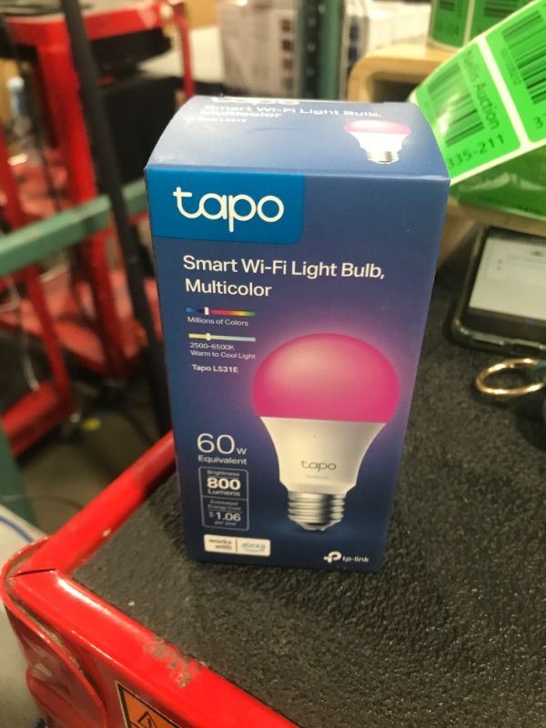 Photo 2 of TP-Link Tapo L531E Smart Wi-Fi Light Bulb (Multicolor)