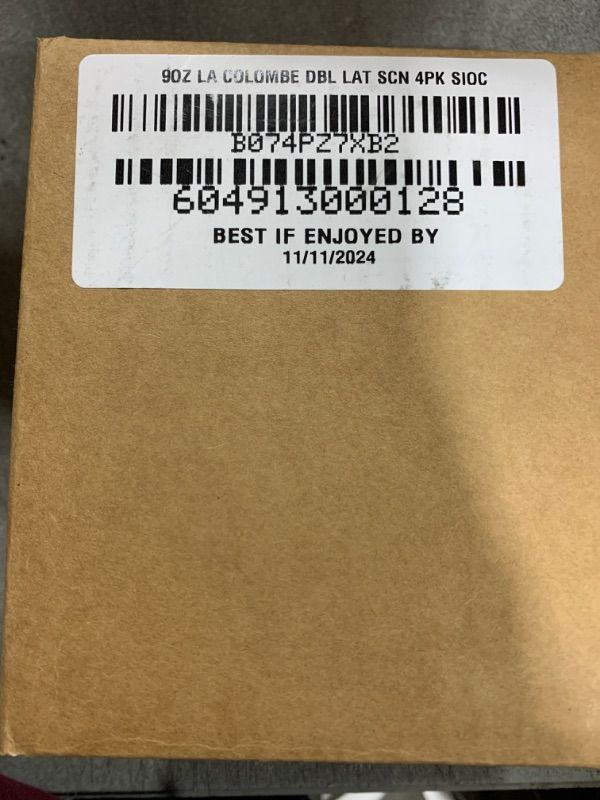 Photo 2 of La Colombe Double Shot Draft Latte - 9 Fluid Ounce, 4 Count - Cold-Pressed Espresso and Frothed Milk - Made With Real Ingredients - Grab And Go Coffee