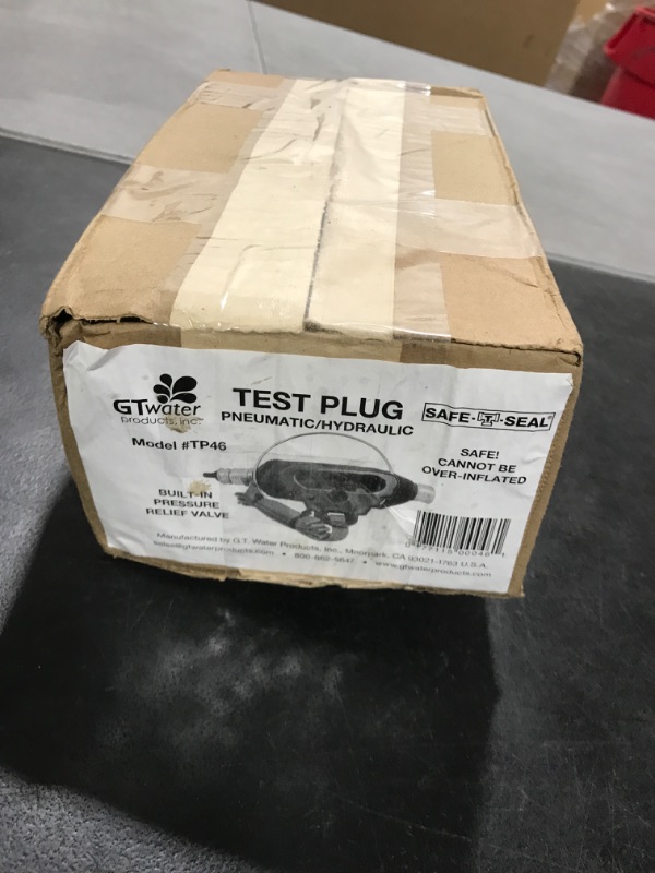 Photo 1 of Safe-T-Seal TP46 Pneumatic Hydraulic Test Plug Inflatable with Air or Water