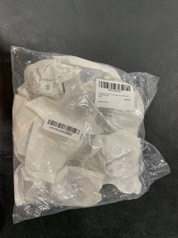 Photo 1 of Universal Inline CPAP Filter for CPAP and BiPAP Machines, for Phi-lips DreamStation Recalled & for Resmed 22MM Tubing Machines, Improve Your CPAP Experience, 9 Packs