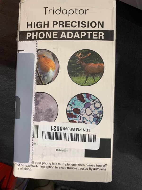 Photo 1 of tridaptor - Universal Phone Scope Digiscoping Adapter|High-Precision XYZ Metal Telescope Mount 3-Axis Smartphone Holder for Spotting Scope Monocular Binos|Fits All Cell Phone Camera/Max 2.4" Eyepiece