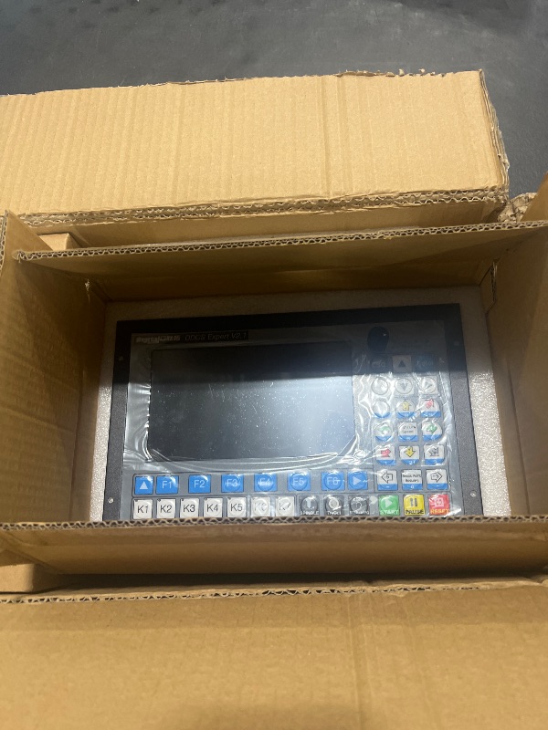 Photo 1 of CNCTOPBAOS 5 Axis DDCS Expert CNC Controller System Offline Stand Alone Stepper Motor Driver Motion Control 1000KHz PLC+5 Axis Handwheel MPG Emergency Stop for CNC Router Milling Engraving Machine