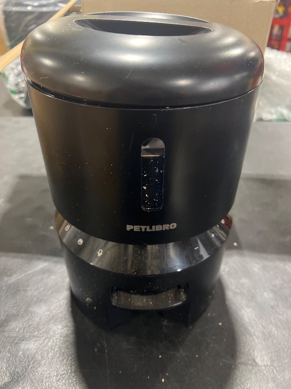 Photo 1 of PETLIBRO Automatic Cat Feeder, Automatic Cat Food Dispenser with Freshness Preservation, Timed Cat Feeders for Dry Food, Up to 50 Portions 6 Meals Per Day, Granary Pet Feeder for Cats