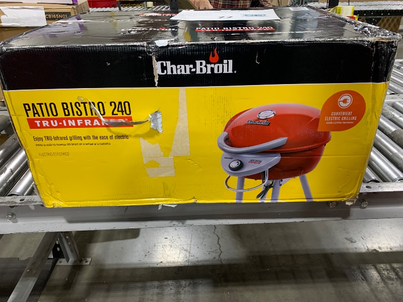 Photo 2 of Char-Broil® Patio Bistro® TRU-Infrared™ Electric Grill, Red – 20602109