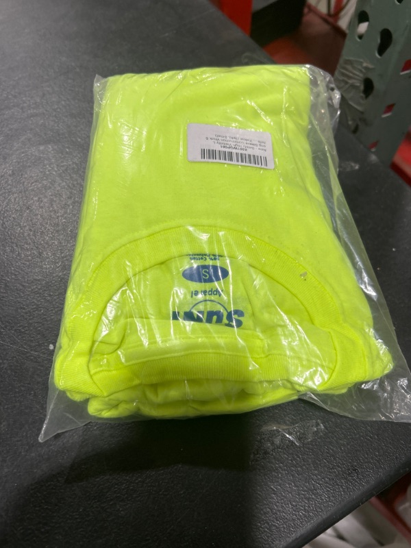 Photo 2 of Safety High Visibility Long Sleeve Construction Work Shirts Pack for Men (Safety Yellow (3pk), Small)