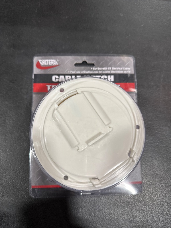 Photo 2 of Valterra A10-2137VP Medium Round Cable Hatch - White