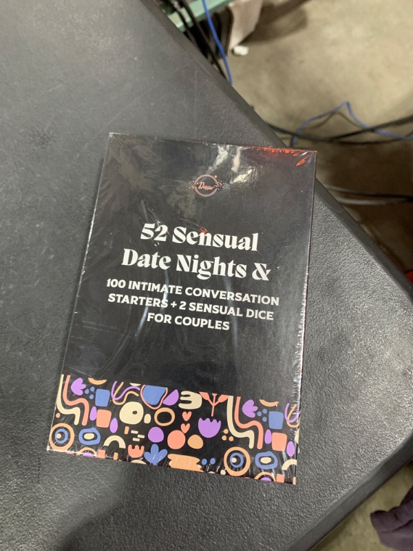 Photo 2 of Dessie 52 Scratch-Off Date Night Ideas with 100 Conversation Starters & Couples Dice - Perfect Bridal Shower, Anniversary, Wedding & Engagement Gifts for Couples, Bride, Boyfriend, Girlfriend