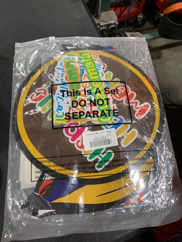 Photo 1 of Weekgrat Hispanic Heritage Month Bulletin Board Decorations Latin American Borders Cutouts Spanish Classroom Decorations National Hispanic Heritage Month Decorations Supplies for Classroom (Novelty)