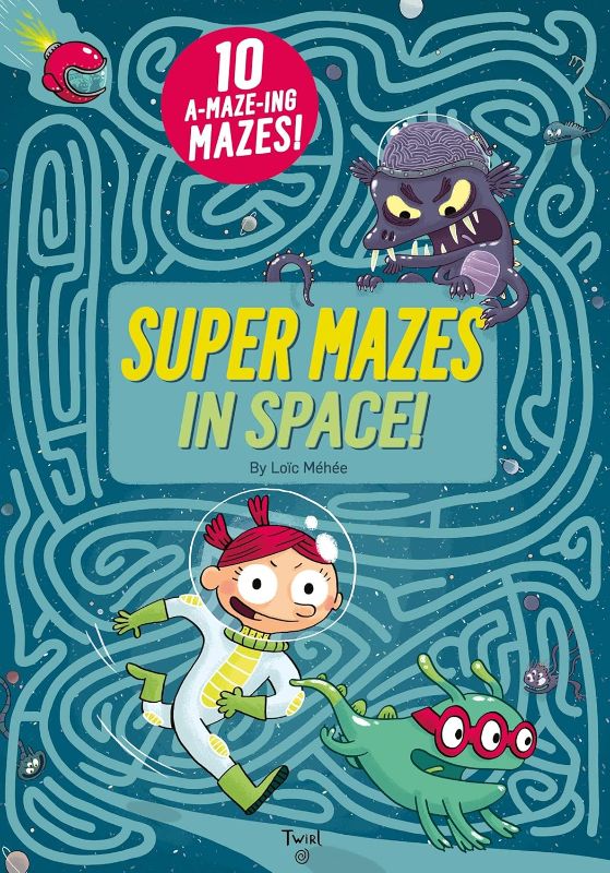 Photo 1 of Super Mazes in Space! Hardcover – Pop up, February 5, 2019
