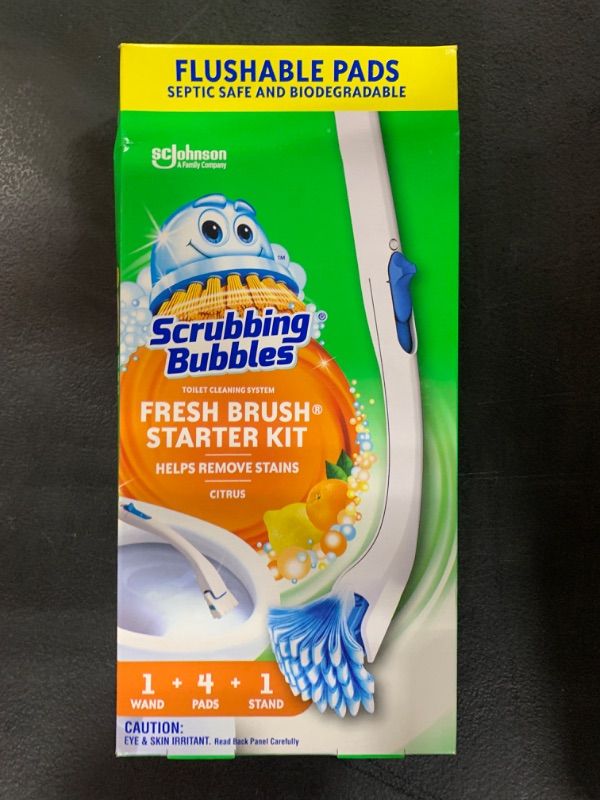 Photo 1 of Scrubbing Bubbles Fresh Brush Disposable Toilet Scrubber Kit