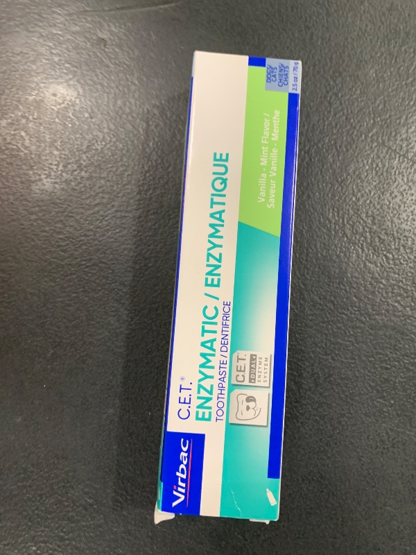 Photo 1 of C.E.T. Enzymatic Toothpaste Vanilla-Mint Flavor 2.5 oz