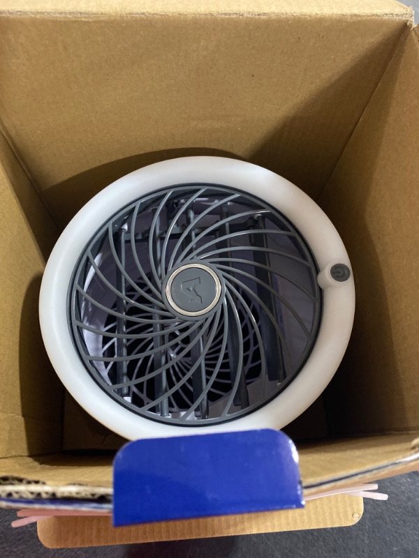 Photo 1 of Arctic Air Ice Jet Personal Air Cooler, 3-Speed Room Cooler with Reusable Ice Packs, Portable Cooler with Multi-Directional Vent & 7 LED Lights, Whisper-Quiet Air Cooler for Room MISSING CORD