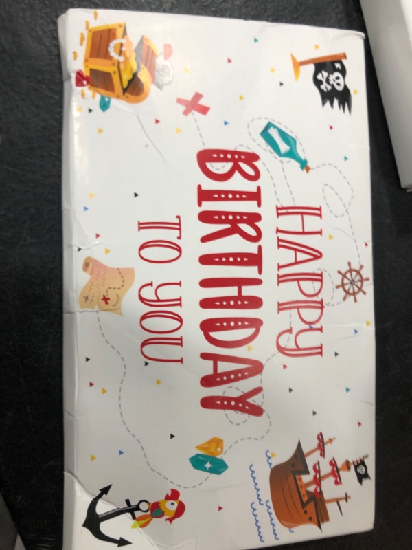 Photo 1 of Cash Birthday Money Box Exploding Gift Box, Birthday Surprise Gift Box Explosion for Money, Pirate Surprise Gift Money Box Gifts for Boys Girls, Pop Up Birthday Card with Confetti