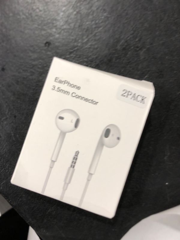 Photo 2 of 2 Pack for Apple Earbuds Wired