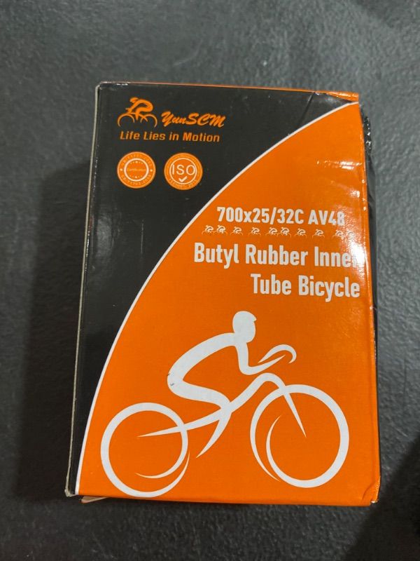 Photo 1 of  Bicycle Tubes/ Heavy Duty Bike Inner Tubes  Schrader Valve Replacement 700X25/32C AV48