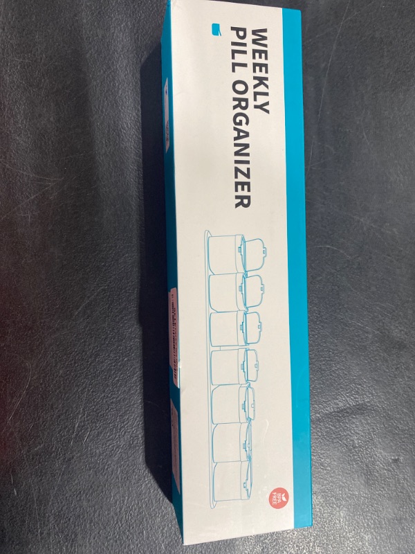 Photo 2 of Odaro Extra Large Weekly Pill Organizer 2 Times A Day, Pill Box 7 Day Am Pm to Hold Daily Medicine Vitamin and Supplements for Elders, Arthrtic Patients and Kids