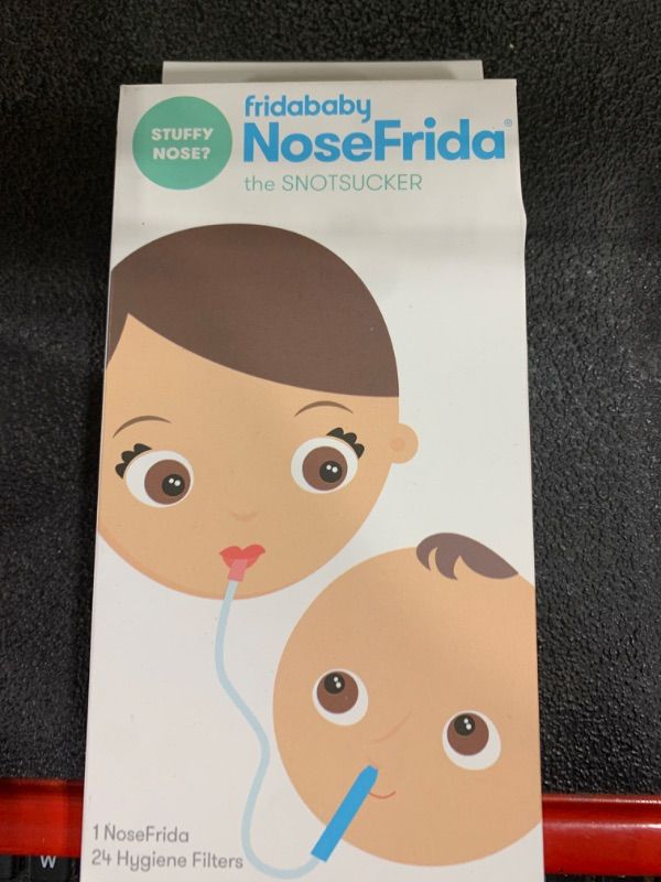 Photo 2 of Frida Baby NoseFrida SnotSucker Nasal Aspirator for Baby, Baby Nose Sucker with 24 Extra Hygiene Filters