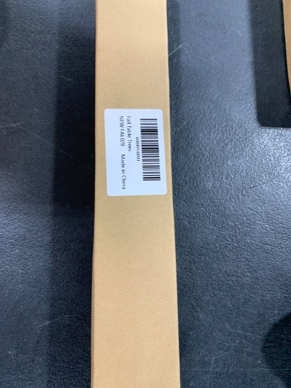 Photo 1 of unlemoni 3 Pieces Small Artificial Fall Trees, Mini Village Fall Tabletop Trees with Billy Balls Autumn Miniature Tree Fall Table Centerpieces for Harvest Wedding Party Thanksgiving Decoration