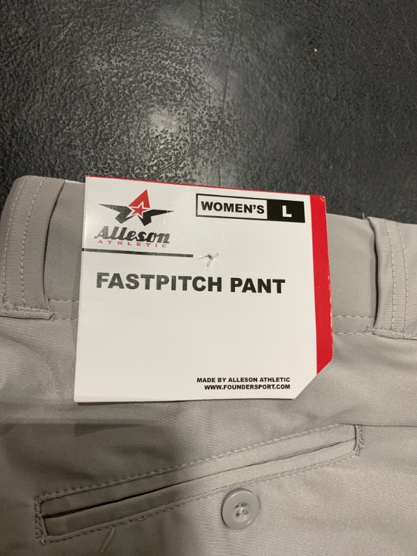 Photo 1 of ALLESON ATHLETIC WOMENS FASTPITCH PANTS SIZE LARGE 