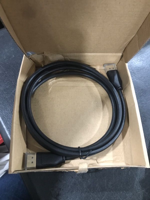 Photo 2 of Amazon Basics DisplayPort to DisplayPort 1.2 Cable with 4K@60Hz