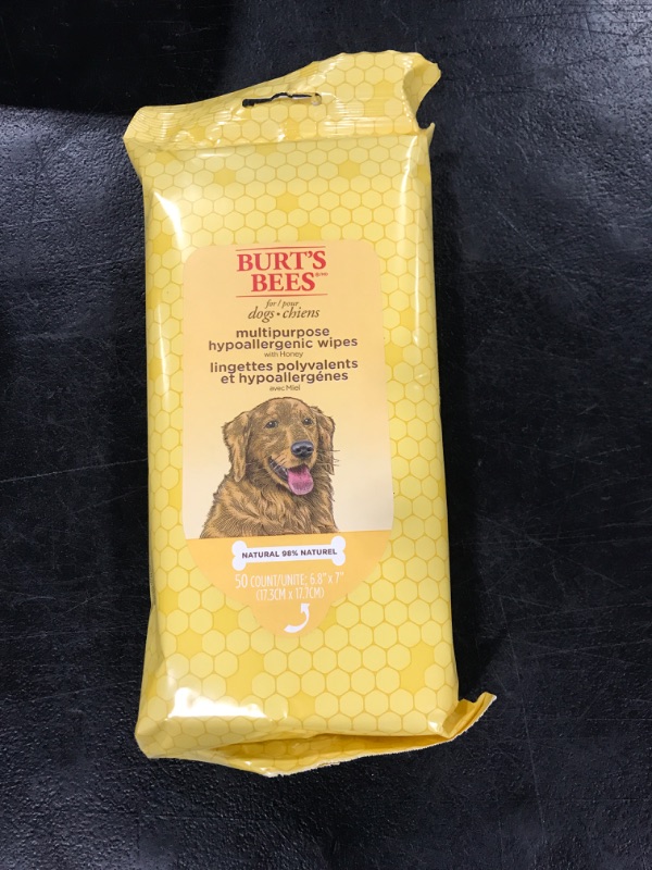 Photo 2 of Burt's Bees Dog Multi-Purpose Wipes 50 pk