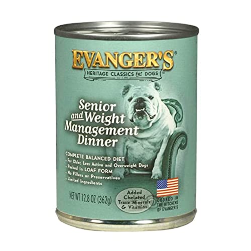 Photo 1 of 12 PACK Evanger's Heritage Classic Senior Dinner & Weight Management Dinner for Dogs BB 08.27