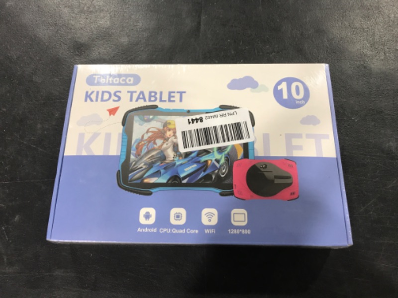 Photo 2 of BLUE NOT PINK Kids Tablet 10 inch Toddler Tablet for Kids 64GB with Case Included, Kids Learning Android Tablet with WiFi YouTube IPS Screen Parental Control Kids Software Installed Childrens Tablet for Toddlers