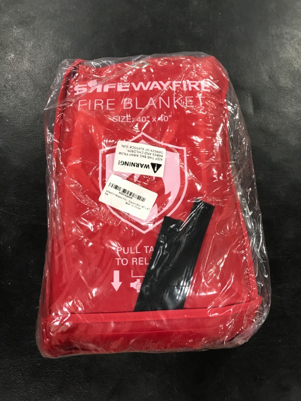 Photo 2 of Safewayfire Emergency Fire Blanket - 6 Pack, 40'' x 40'' Fire Suppression Blanket for Kitchen, Fireproof Fiberglass Blanket for Home Safety, Swift Safe Fiberglass Fire Blankets