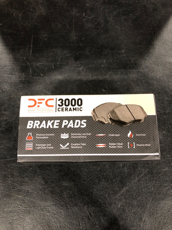 Photo 2 of Dynamic Friction Company 3000 Ceramic Brake Pads 1310-0754-00-Rear Set