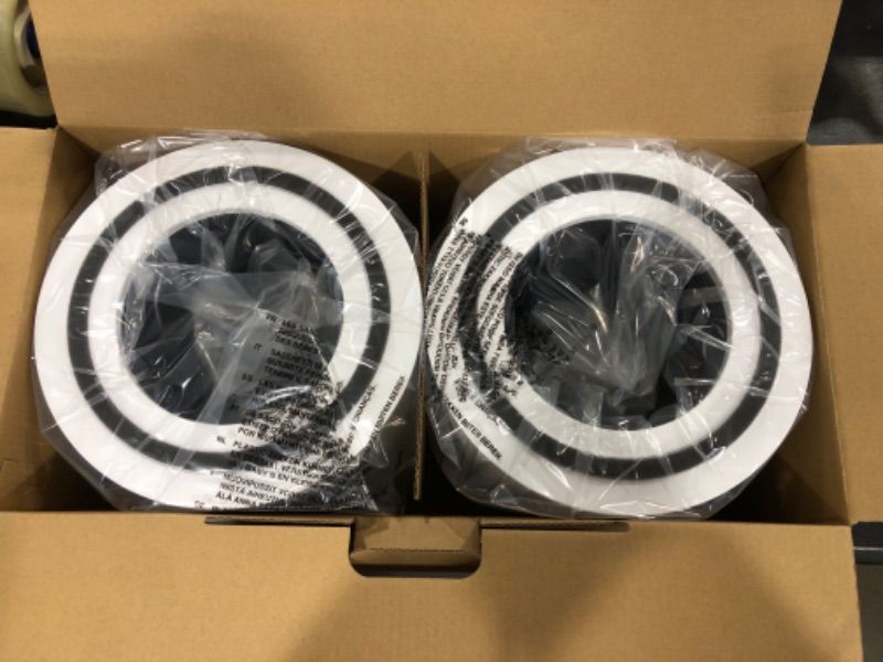 Photo 2 of HSIAMEN Air Filter Compatible with Levoit Core 300 & PuroAir 240 Air Purifier, 3-in-1 H13 True HEPA Core 300S P350 Core300-P Filters, Fit Part# Core 300-RF P350-RF, White 2-Pack