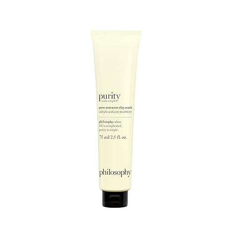 Photo 1 of Philosophy U-SC-4777 2.5 Oz Unisex Purity Made Simple Pore Extractor Exfoliating Clay Mask