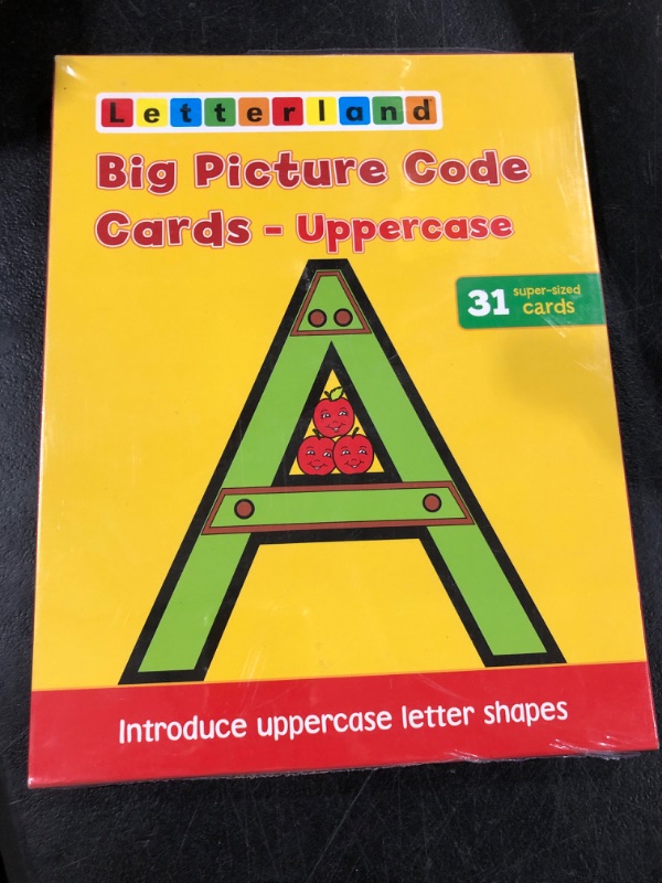 Photo 1 of BIG PICTURE CORD CARDS - UPPERCASE 